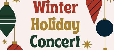 HOLIDAY CONCERT 12/21 @ SHS