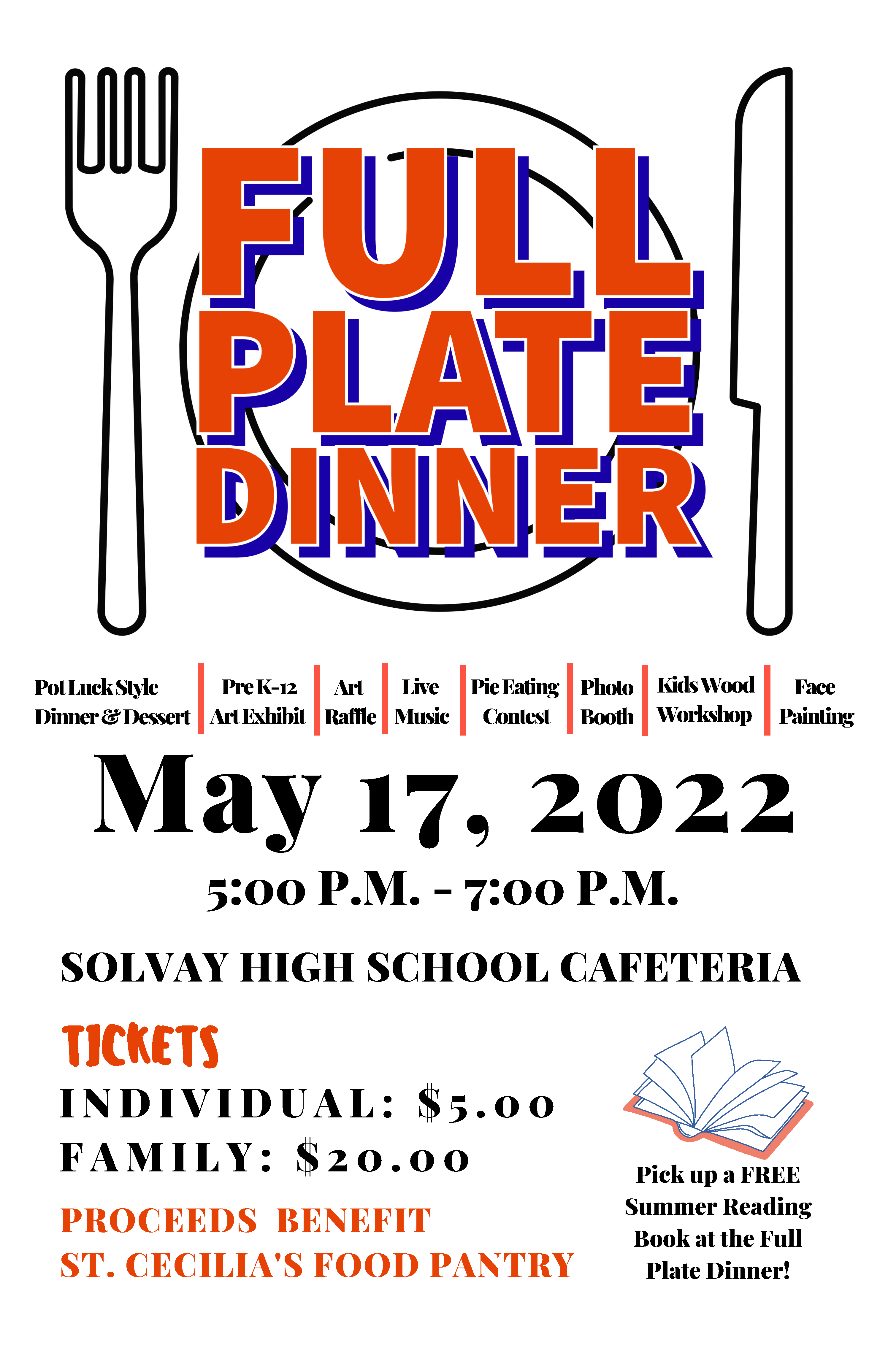 Full Plate Dinner Flyer (downloadable readable PDF link below)