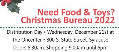 2022 Christmas Bureau Information