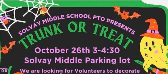 Trunk or Treat 10/26 @ SMS!
