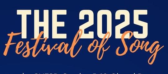Festival of Song:  March 6
