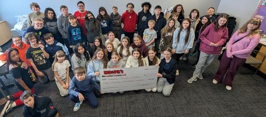 7th Grade Smashes Fundraising Goal