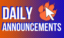 "Daily Announcements" clickable image