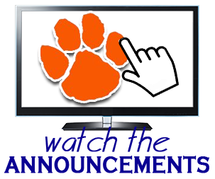 WATCH THE ANNOUNCEMENTS