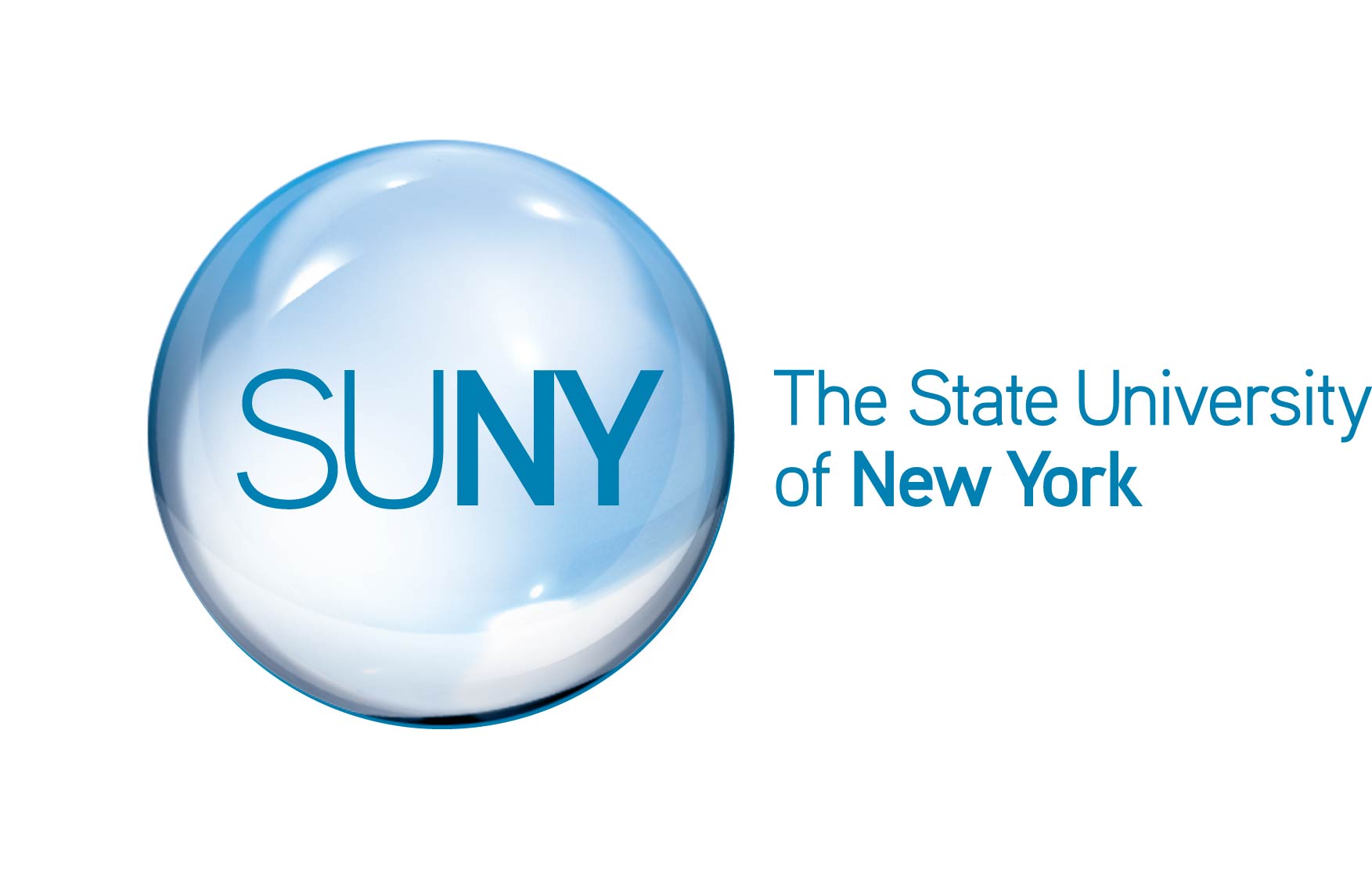 SUNY LOGO - THE STATE UNIVERSITY OF NEW YORK TEXT