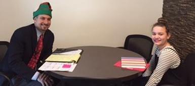 Calling All Elves! Students Apply for Jobs at the North Pole