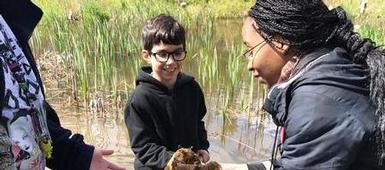 SMS Students Visit Great Swamp Conservancy