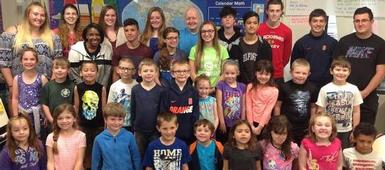 Solvay ES takes a safari adventure with Solvay HS students