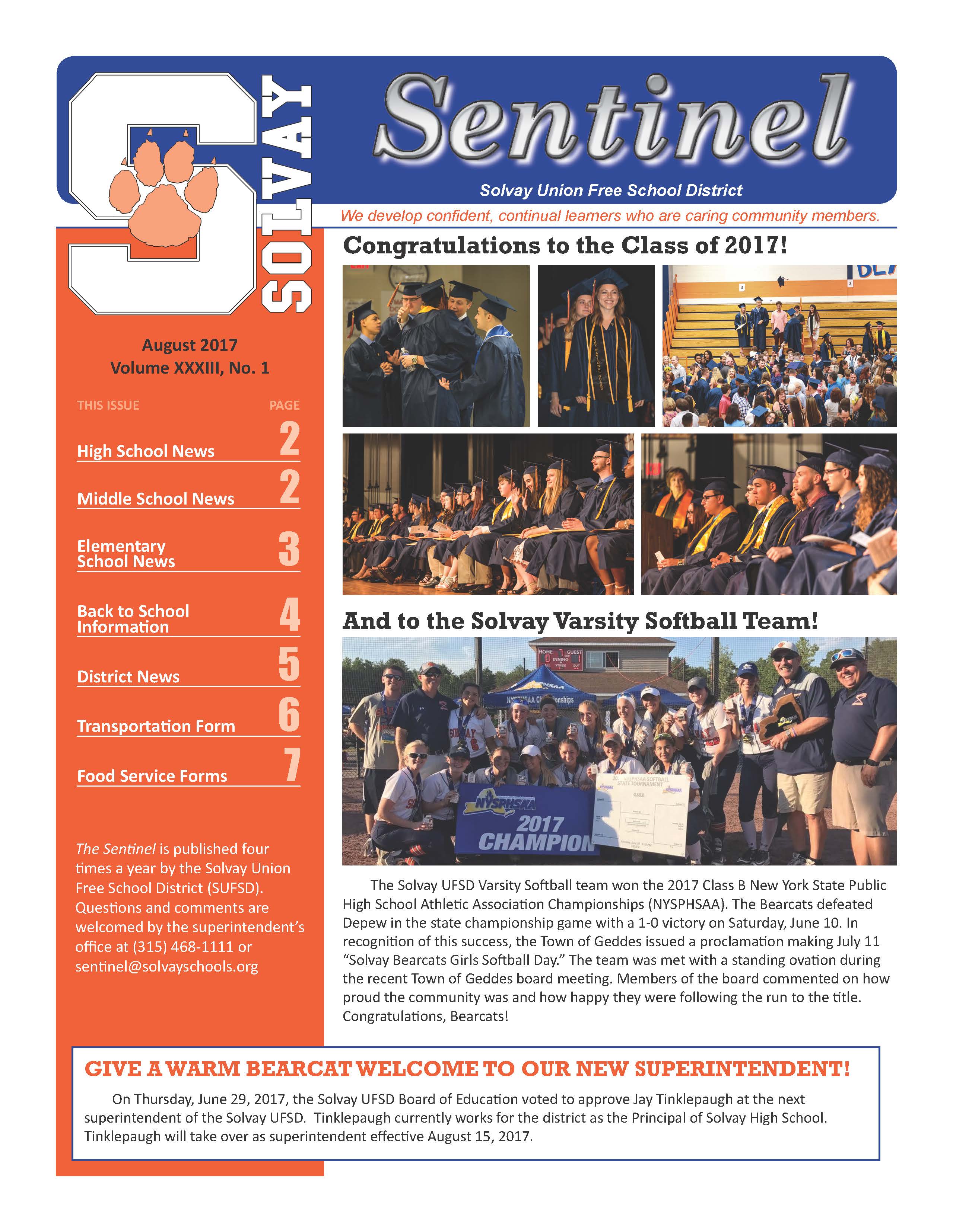 August 2017 Sentinel