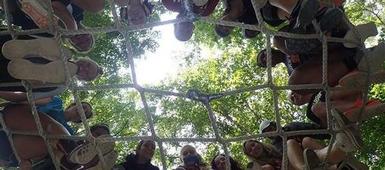 Solvay Girls Varsity Soccer Practices Team Building