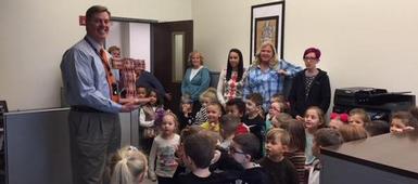 Solvay Pre-K Wishes Mr. Tinklepaugh a Happy Birthday!