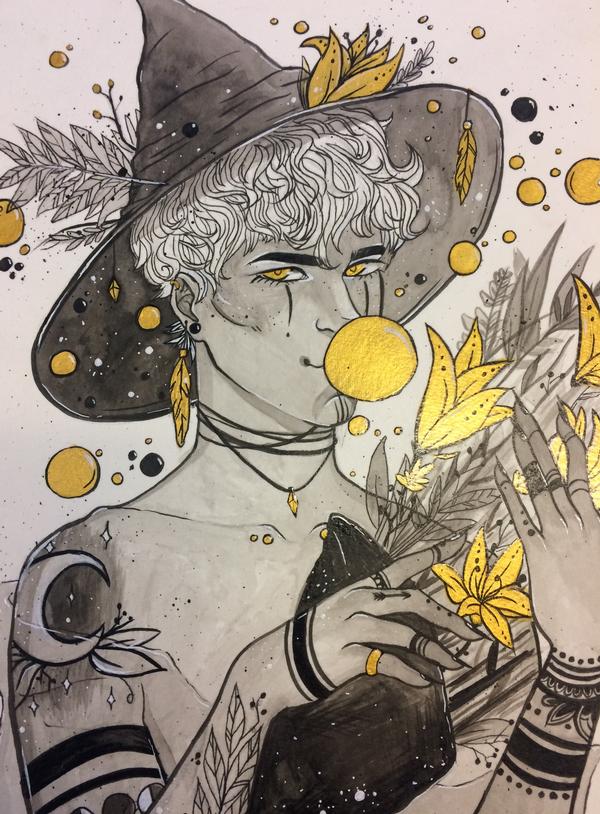 "Witches Brew" Michael Vale, 12th Grade Honorable Mention  