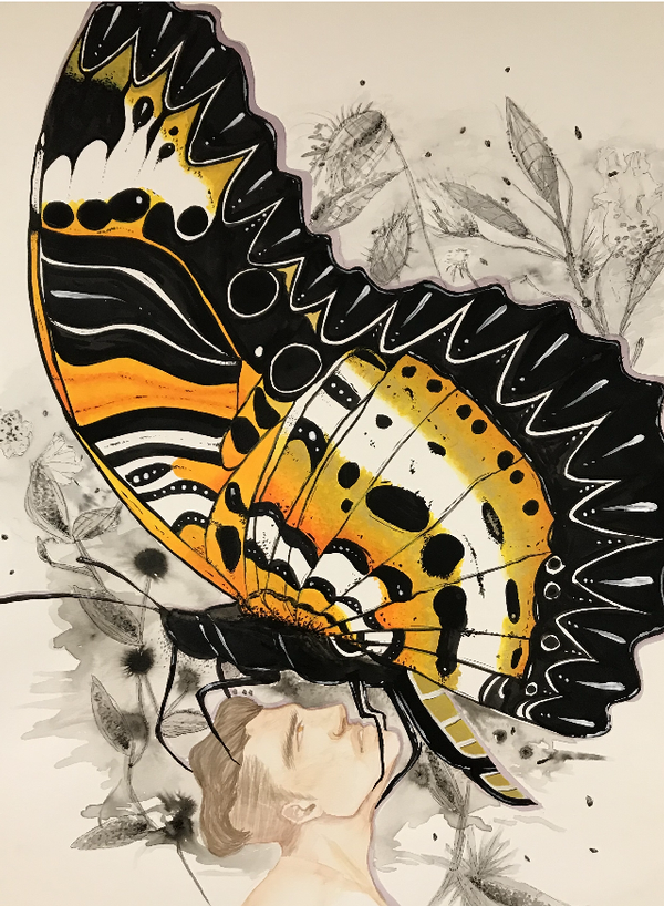 "Monarch-y" Michael Vale, 12th Grade Honorable Mention