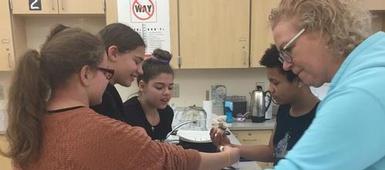 Solvay Middle School hosts Babysitting Course