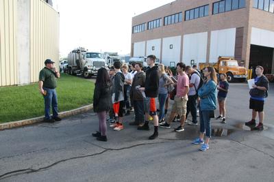 SHS students enrolled in SUNY-ESF's Global Environment and Biology classes