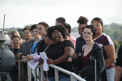 SHS students enrolled in SUNY-ESF's Global Environment and Biology classes