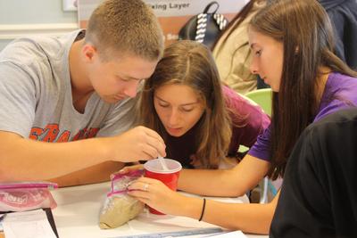 SHS students enrolled in SUNY-ESF's Global Environment and Biology classes