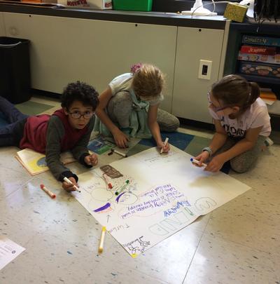 Mrs. Cousineau's fourth grade science class