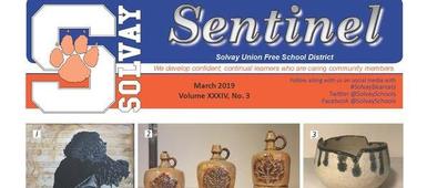Arriving soon in your mailboxes - the March 2019 Sentinel!