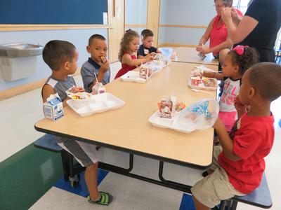 #TBT Do you remember your first day in the school lunchline?