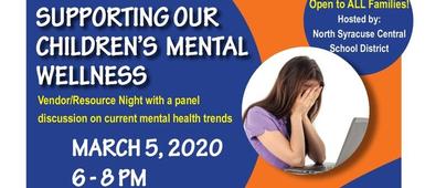 Children's Mental health Event in North Syracuse